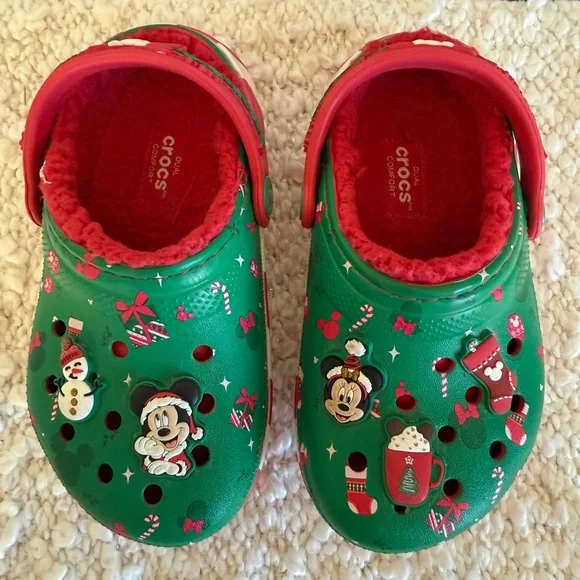 Kids Crocs with Holiday Disney Design - Picture 2 of 5